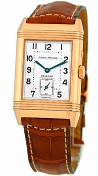 White Jaeger LeCoultre 240.2.54 Mens Rose Gold Watch