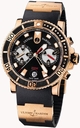 Ulysse Nardin Maxi Marine Diver 8006-102-3A/92 Black Dial Watch