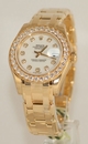 Womens Rolex Pearlmaster 80298.74948MDDO Yellow Gold Watch