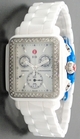 White mother-of-pearl Michele MWW06F000002 Womens Stainless Steel Watch