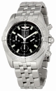 Black Breitling A4435912-B8-374A Mens Stainless Steel Watch