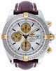 Breitling Windrider Chronomat Evolution B1335611-G5-739P Yellow Dial Watch