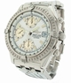 Mens Breitling Chronomatic BR-10477S Stainless Steel Watch