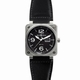 Bell Ross BR 01 BR 01-96 Stainless Steel Case Swiss Watch