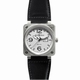 Mens Bell Ross BR 01 BR 01-96 Stainless Steel Watch