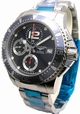 Blue Longines L3.644.4.96.6 Mens Stainless Steel Watch