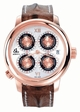 Jacob & Co. GMT World Time GMT11RG Rose Gold Case Swiss Watch