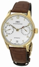 IWC Portuguese IW500101 Rose Gold Case Swiss Watch