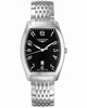 Black Longines L2.655.4.53.6 Mens Stainless Steel Watch