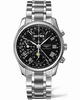 Black Longines L2.673.4.51.6 Unisex Stainless Steel Watch