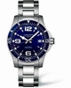 Blue Longines L3.641.4.96.6 Unisex Stainless Steel Watch