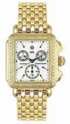 Michele MWW06A000094 Quartz Yellow Gold, Stainless Steel and 108 Diamonds (0.60ct) Watch