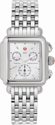 Michele Deco MWW06A000141 White Mother-of-pearl Dial Watch