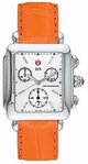 White Mother-of-pearl Michele MWW06A000239 Womens Stainless Steel Watch