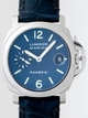 Blue Panerai PAM00119 Mens Stainless Steel Brushed Watch