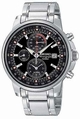 Seiko Chronograph SNAA61 Black Dial Watch