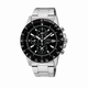 Seiko Chronograph SNAD49 Black Dial Watch