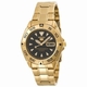 Mens Seiko 5 Collection SNZB36 Gold Plated Watch