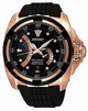 Quartz Seiko SRH006P1 Mens Black Watches