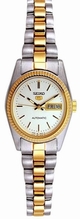 Automatic Seiko SUAA82 Womens White Watches