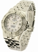 White Breitling A71340 Unisex Stainless Steel Watch