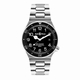 Black Bell Ross Type Marine Mens Stainless Steel Watch