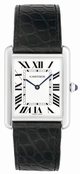 Cartier Tank Solo W1018355 White Dial Watch