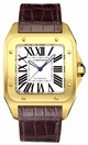 Cartier W20071Y1 Santos Series Mens Watch