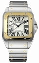 Mens Cartier Santos 100 W200728G White Gold Watch