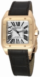 Cartier W20095Y1 Santos 100 Series Mens Watch