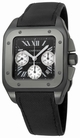 Cartier Santos 100 W2020005 Black Dial Watch