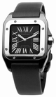 Unknow Cartier Santos 100 W2020008 Titanium Watch