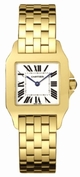 Cartier Santos Demoiselle W25062X9 Yellow Gold Case Swiss Watch