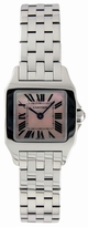 Cartier Santos Demoiselle W25075Z5 Pink Dial Watch