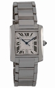 Mens Cartier Tank Francaise W50011S3 White Gold Watch