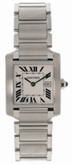 Cartier Tank Francaise W51011Q3 White Dial Watch