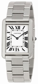 Quartz Cartier W5200014 Mens White Watches