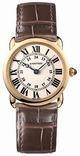 White Cartier W6800151 Womens Rose Gold Watch