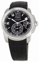 Mens Cartier Calibre de W7100014 Stainless Steel Watch