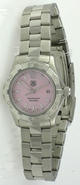 Swiss Quartz Tag Heuer WAF1418.BA0812 Womens Pink Watches