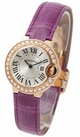 Cartier WE900251 Quartz Rose Gold Watch