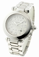 Silver Cartier WJ1111M9 Womens White Gold Watch