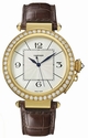 Silver Cartier WJ118851 Mens Yellow Gold Watch