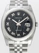 Black Jubilee Dial Rolex 116234 Mens Stainless Steel and 18k White Gold Watch