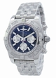 Blue Breitling A011B67PA Mens White Gold Watch