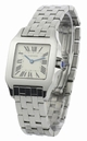 White Cartier W25075Z5 Mens Stainless Steel Watch