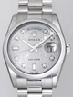 Mens Rolex President Mens 118206SD Platinum Watch