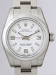 Rolex Oyster Perpetual Ladies 176200 White, ArabicWhite Index Dial Dial Watch