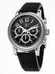 Black Chopard 16/8511-3001 Mens Stainless Steel Watch