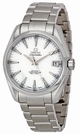 Automatic Omega OM23110392155001 Mens White Mother-of-pearl Watches